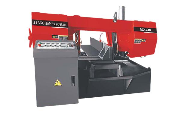 靖西GX4240旋转式带锯床