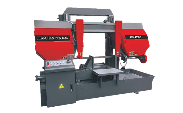 靖西GW4260双柱龙门卧式带锯床