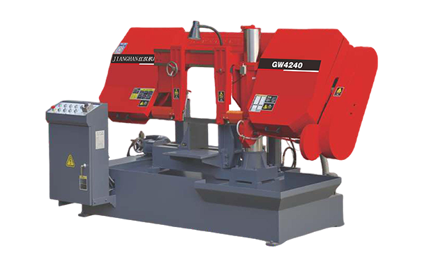 靖西GW4240双柱卧式带锯床