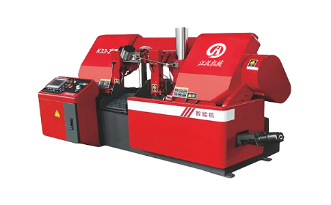 靖西卧式带锯床切削金属时出现打齿的原因是什么？